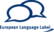 European language label Logo